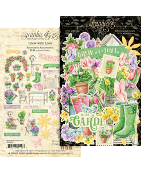 Graphic 45 Grow with Love Ephemera Assortment (4502819) (DISCONTINUED)