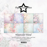 Paper Favourites Watercolor Floral 12x12 Inch Paper Pack (PF477) (DISCONTINUED)