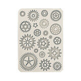 Stamperia Sir Vagabond in Fantasy World Silicon Mould A5 Gears (KACMA518)