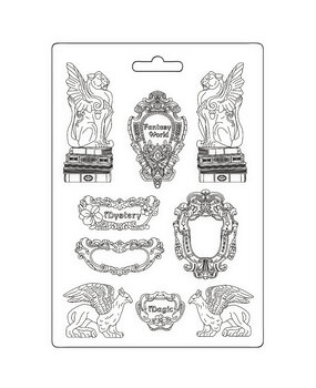 Stamperia Sir Vagabond in Fantasy World Soft Mould A4 Elements (K3PTA4573) (DISCONTINUED)