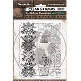 Stamperia Sir Vagabond in Fantasy World Clear Stamps 2 Borders (WTK189) (DISCONTINUED)