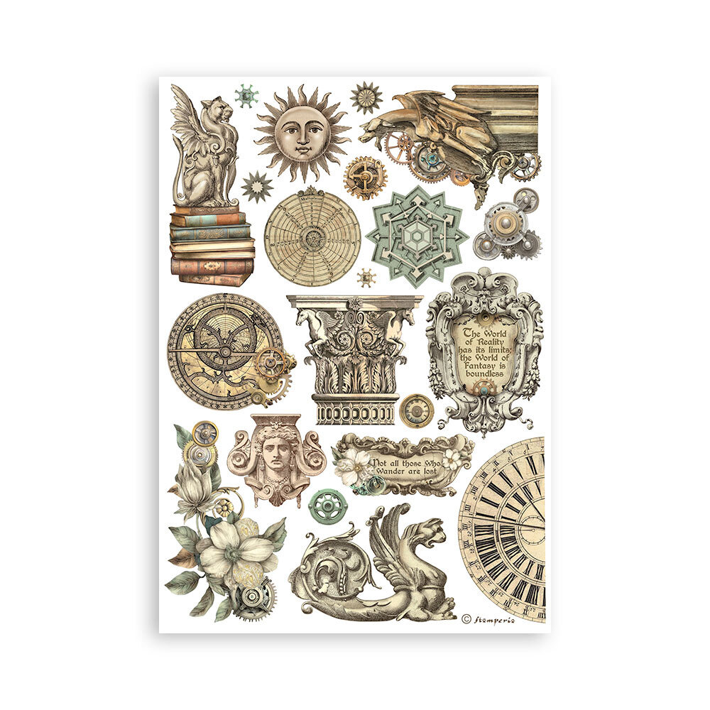 Stamperia Sir Vagabond in Fantasy World A5 Washi Pad (8pcs) (SBW03) Stamperia Sir Vagabond in Fantasy World A5 Washi Pad (8pcs) (SBW03)