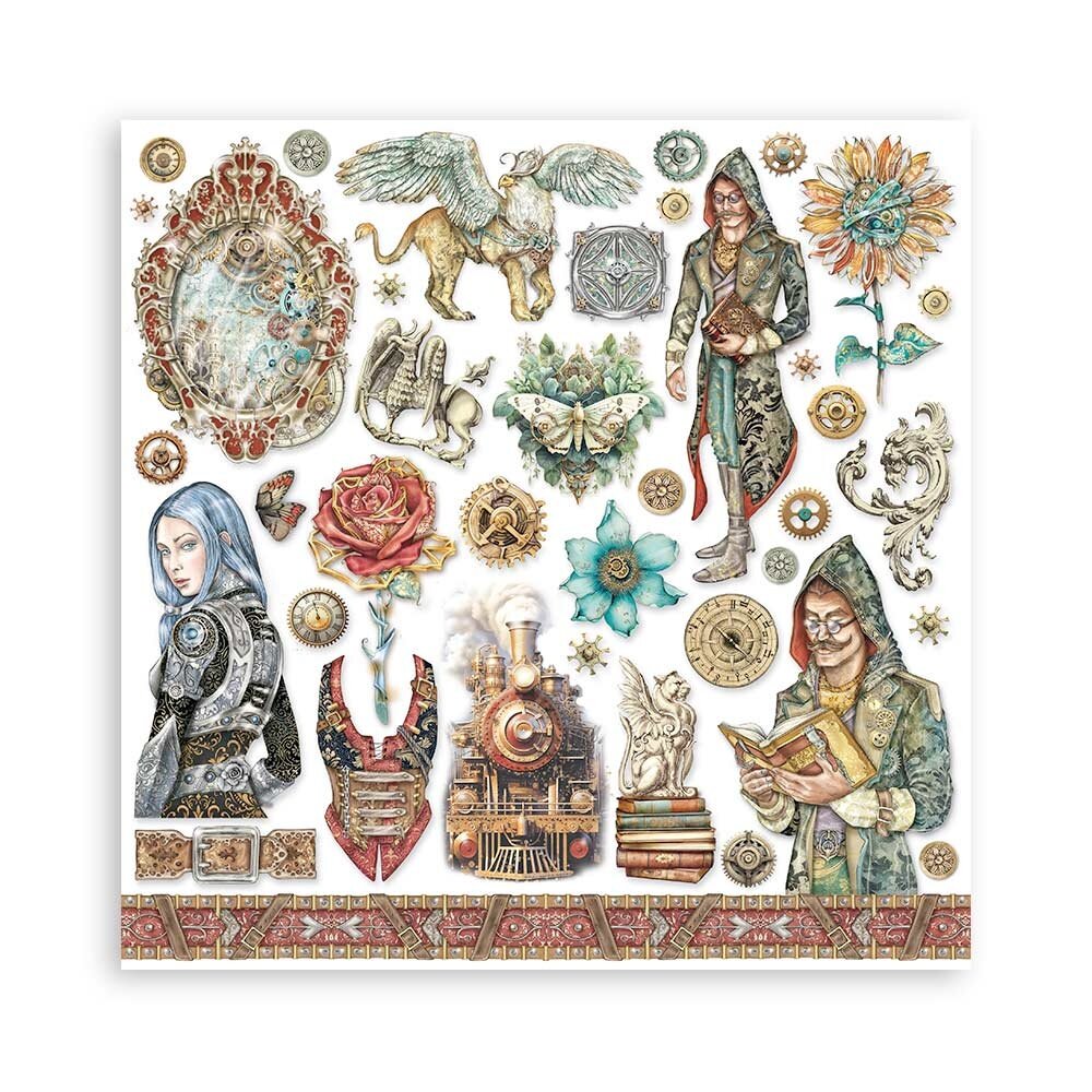 Stamperia Sir Vagabond in Fantasy World 8x8 Inch Paper Pack (SBBS98) Stamperia Sir Vagabond in Fantasy World 8x8 Inch Paper Pack (SBBS98)