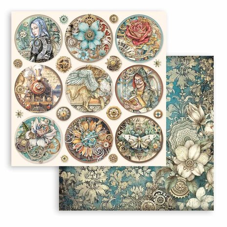 Stamperia Sir Vagabond in Fantasy World 12x12 Inch Paper Pack (SBBL148) Stamperia Sir Vagabond in Fantasy World 12x12 Inch Paper Pack (SBBL148)