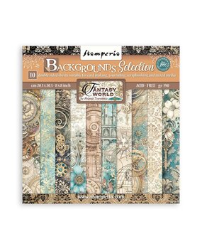 Stamperia Sir Vagabond in Fantasy World Backgrounds 8x8 Inch Paper Pack (SBBS99) Stamperia Sir Vagabond in Fantasy World Backgrounds 8x8 Inch Paper Pack (SBBS99)