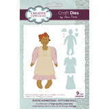 Creative Expressions Sam Poole Craft Die Rustic Homestead Stitched Doll (CEDSP029) (OUTLET)