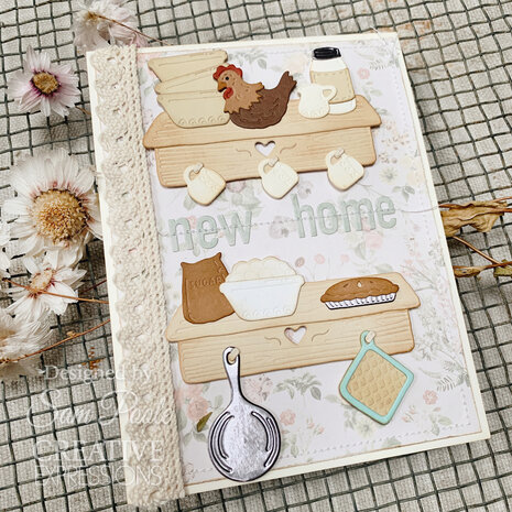 Creative Expressions Sam Poole Craft Die Rustic Homestead Kitchen Stool Set (CEDSP032) (OUTLET) Creative Expressions Sam Poole Craft Die Rustic Homestead Kitchen Stool Set (CEDSP032) (OUTLET)