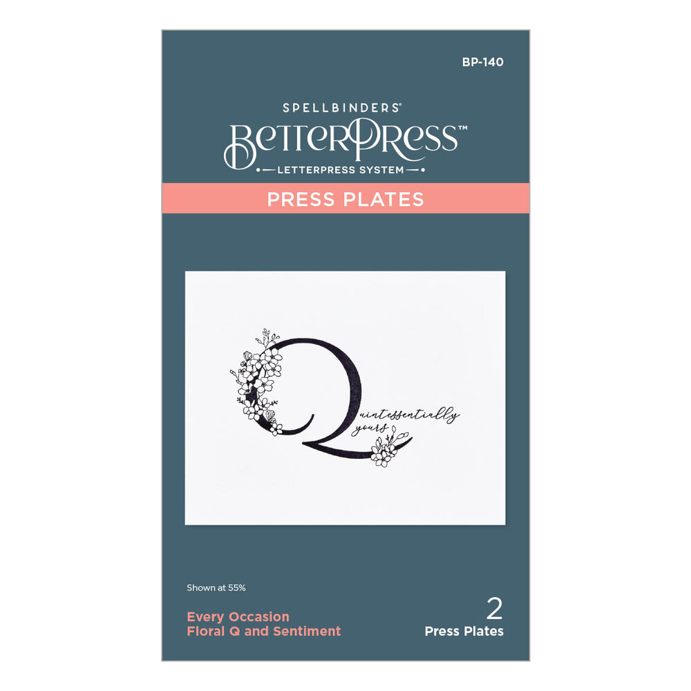 Spellbinders Every Occasion Floral Q and Sentiment Press Plate (BP-140) (OUTLET) Spellbinders Every Occasion Floral Q and Sentiment Press Plate (BP-140) (OUTLET)