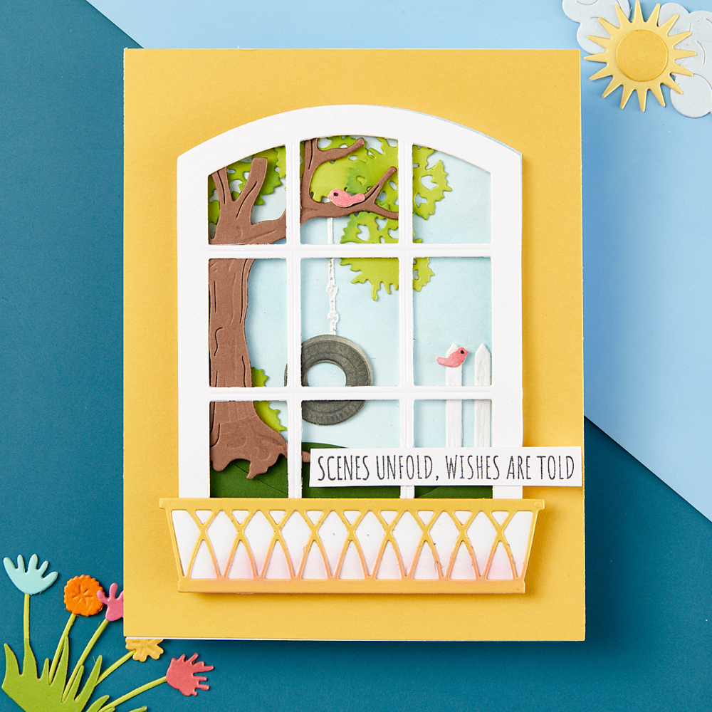 Spellbinders Sending Sunshine Sentiments Clear Stamp Set (STP-222) (DISCONTINUED) Spellbinders Sending Sunshine Sentiments Clear Stamp Set (STP-222) (DISCONTINUED)