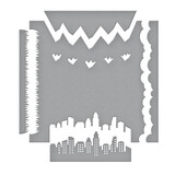 Spellbinders Background Scapes Stencils (STN-083)