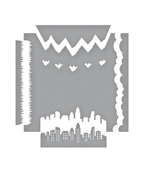 Spellbinders Background Scapes Stencils (STN-083)