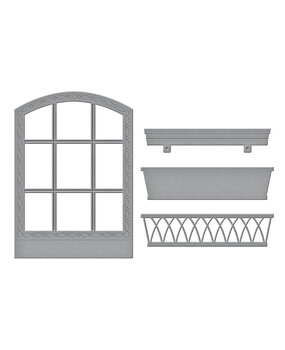 Spellbinders Vista View Window Etched Dies (S5-626)