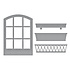 Vista View Window Etched Dies (S5-626) Vista View Window Etched Dies (S5-626)