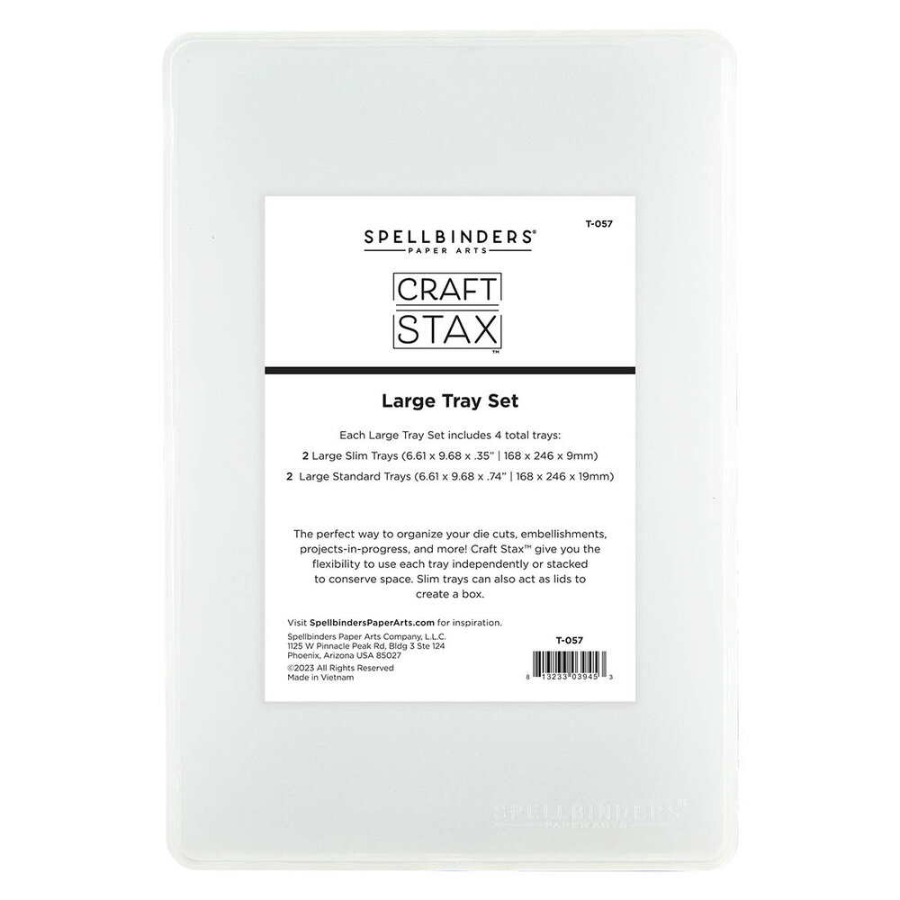 Spellbinders Craft Stax Large Tray Set (T-057) Spellbinders Craft Stax Large Tray Set (T-057)