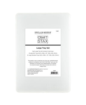 Spellbinders Craft Stax Large Tray Set (T-057)