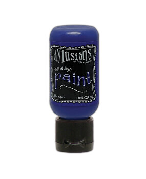 Ranger Dyan Reaveley Dylusions Paints Just Indigo 1 oz (DYQ85652) Ranger Dyan Reaveley Dylusions Paints Just Indigo 1 oz (DYQ85652)