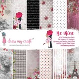 Dress My Craft Be Mine 6x6 Inch Paper Pad (DMCP2564) (OUTLET)