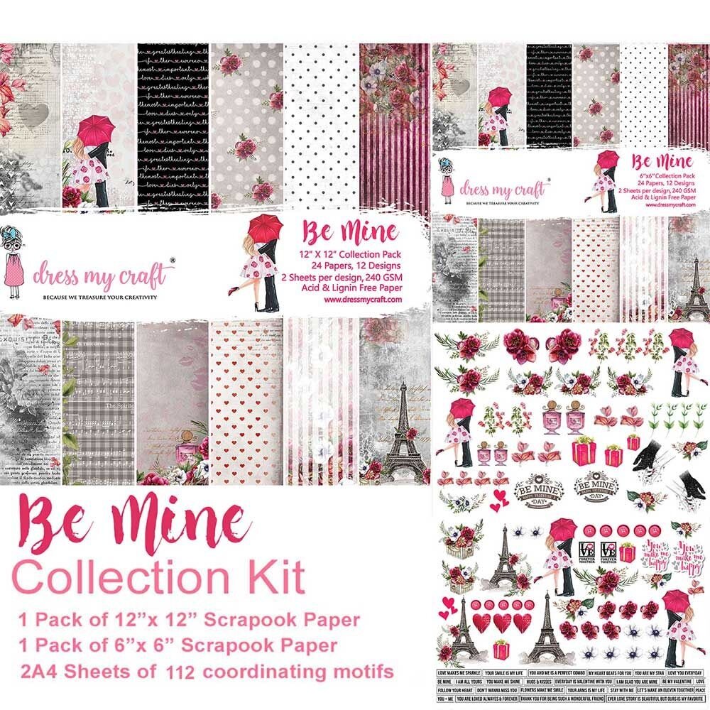 Dress My Craft Be Mine Collection Kit (DMCP2586) (OUTLET) Dress My Craft Be Mine Collection Kit (DMCP2586) (OUTLET)