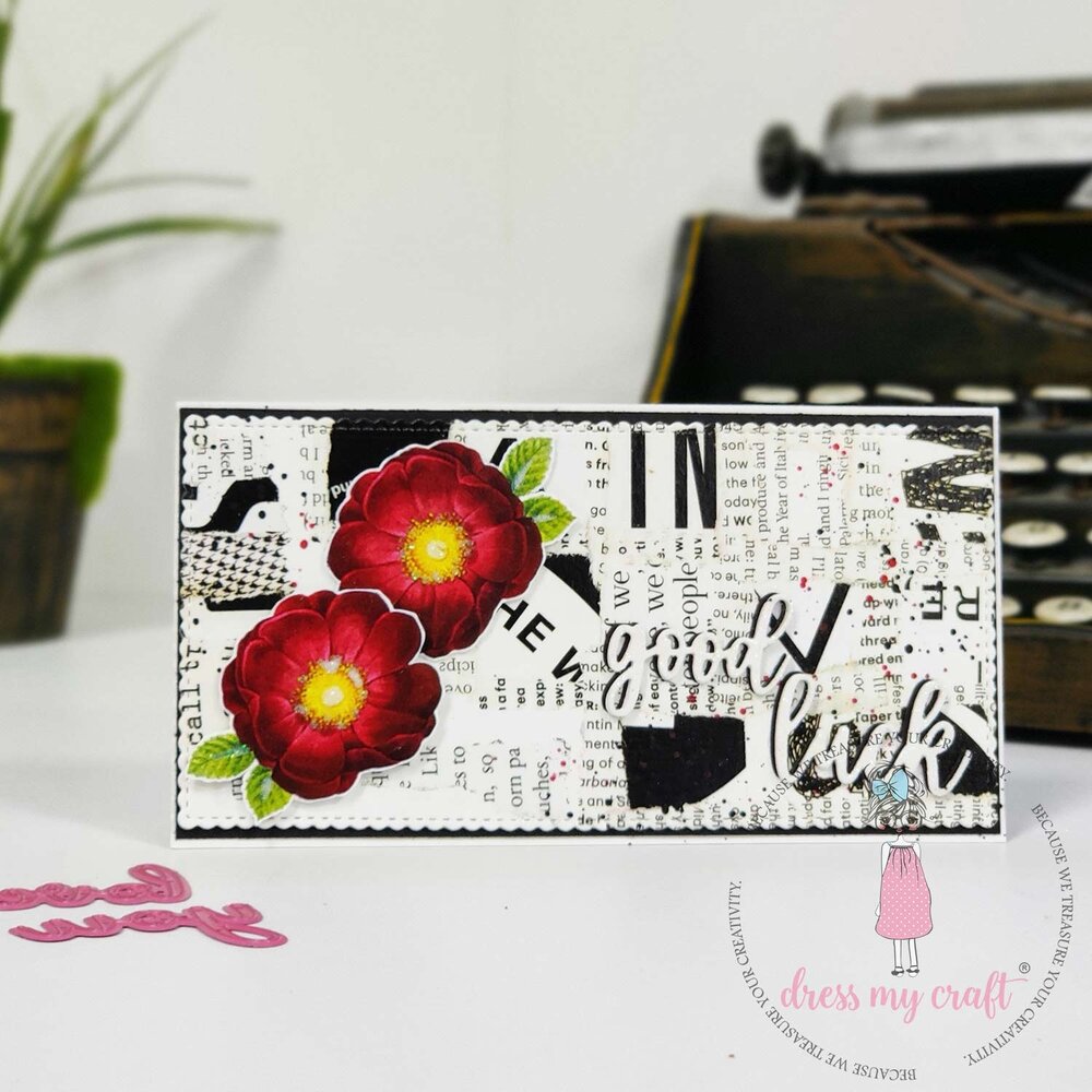 Dress My Craft Cutting Die Slimline Mini Stitched Scalloped (DMCD5346) (OUTLET) Dress My Craft Cutting Die Slimline Mini Stitched Scalloped (DMCD5346) (OUTLET)