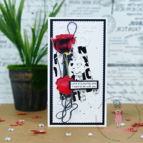 Dress My Craft Cutting Die Slimline Mini Stitched Scalloped (DMCD5346) (OUTLET) Dress My Craft Cutting Die Slimline Mini Stitched Scalloped (DMCD5346) (OUTLET)