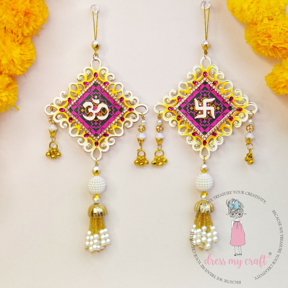 Dress My Craft Cutting Die Basic Designer Lacey Square Frame (DMCD5423) (OUTLET)