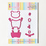 Dress My Craft Cutting Die Basic Designer Cute Teddy Bear (DMCD5742) (OUTLET)