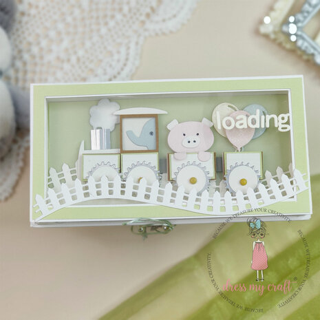 Dress My Craft Cutting Die Basic Designer Cute Teddy Bear (DMCD5742) (OUTLET) Dress My Craft Cutting Die Basic Designer Cute Teddy Bear (DMCD5742) (OUTLET)