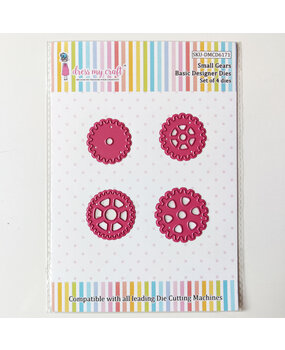 Dress My Craft Cutting Die Basic Designer Small Gears (DMCD6171) (OUTLET)