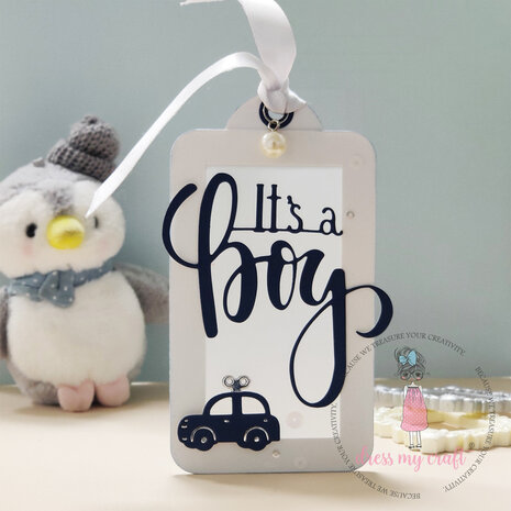 Dress My Craft Cutting Die Basic Designer Coming Soon (DMCD6281) (OUTLET)