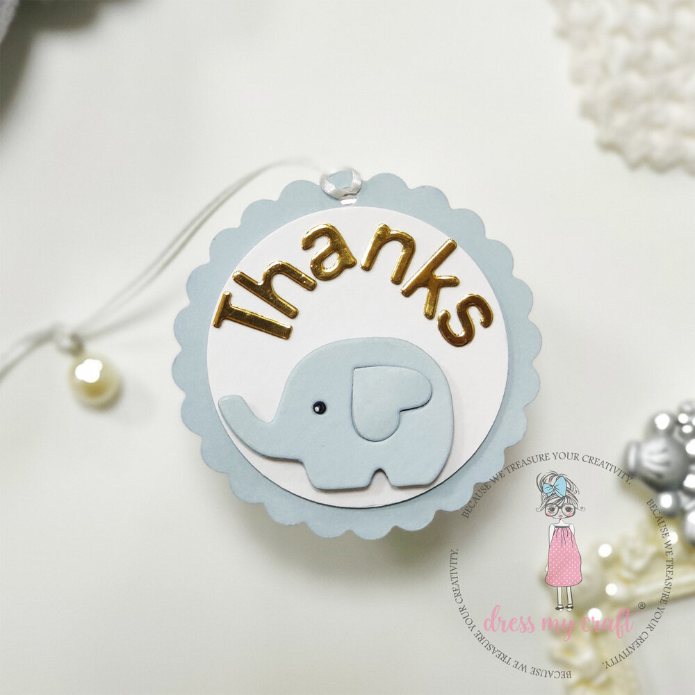 Dress My Craft Cutting Die Basic Designer Coming Soon (DMCD6281) (OUTLET)