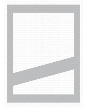 My Favorite Things Smart Mask - Diagonal High/Low Strip Stencil (ST-196) (DISCONTINUED)