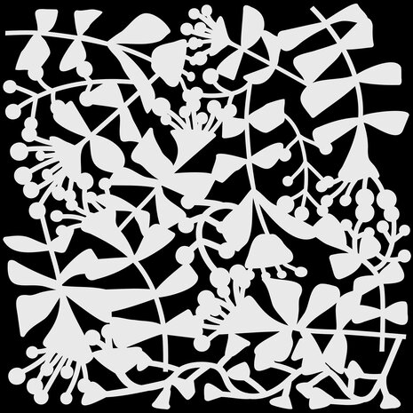 The Crafter's Workshop Spring Sprung 6x6 Inch Stencil (TCW1078s) (OUTLET) The Crafter's Workshop Spring Sprung 6x6 Inch Stencil (TCW1078s) (OUTLET)