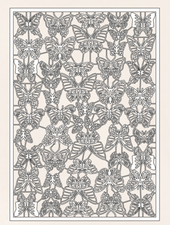 Pronty Crafts Beautiful Butterfly A4 Paper Butterflies (472.700.020) (OUTLET)
