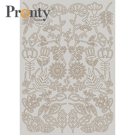 Pronty Crafts Beautiful Butterfly A4 Grey Chipboard Flowers (492.001.055) (OUTLET) Pronty Crafts Beautiful Butterfly A4 Grey Chipboard Flowers (492.001.055) (OUTLET)