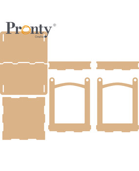 Pronty Crafts Beautiful Butterfly MDF Birdhouse (460.483.048) (DISCONTINUED)