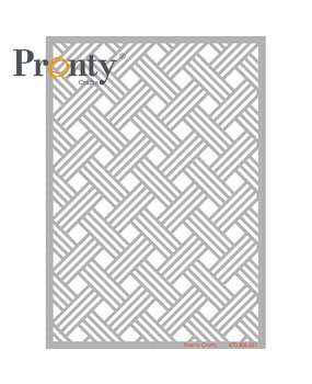 Pronty Crafts Beautiful Butterfly A5 Stencil Stripes (470.806.051) (DISCONTINUED)