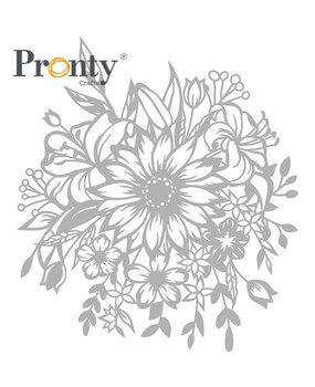Pronty Crafts Beautiful Butterfly A4 Stencil Mask Flowers (470.806.047) (DISCONTINUED)