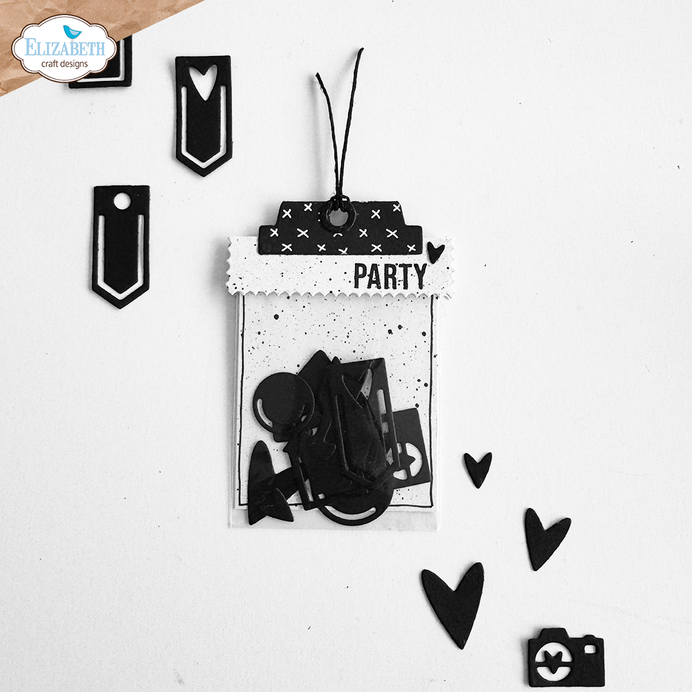 Elizabeth Craft Designs From the Past Dies Sidekick - Essentials 31 Postage Stamp Page (2103)