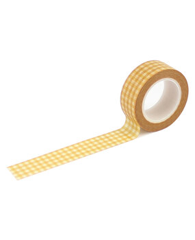 Echo Park Washi Tape Golden Honey Gingham (WTP363027) (DISCONTINUED)