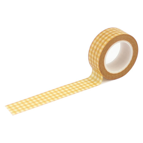 Echo Park Washi Tape Golden Honey Gingham (WTP363027) (DISCONTINUED)
