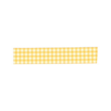 Echo Park Washi Tape Golden Honey Gingham (WTP363027) (DISCONTINUED)