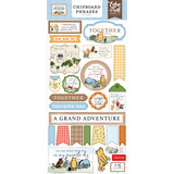 Echo Park Winnie The Pooh Chipboard Phrases (WTP363022) (DISCONTINUED)