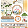 Echo Park Winnie The Pooh Chipboard Phrases (WTP363022) (DISCONTINUED)