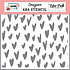 Happy Memories Hearts Stencil (TOS360034) (OUTLET)