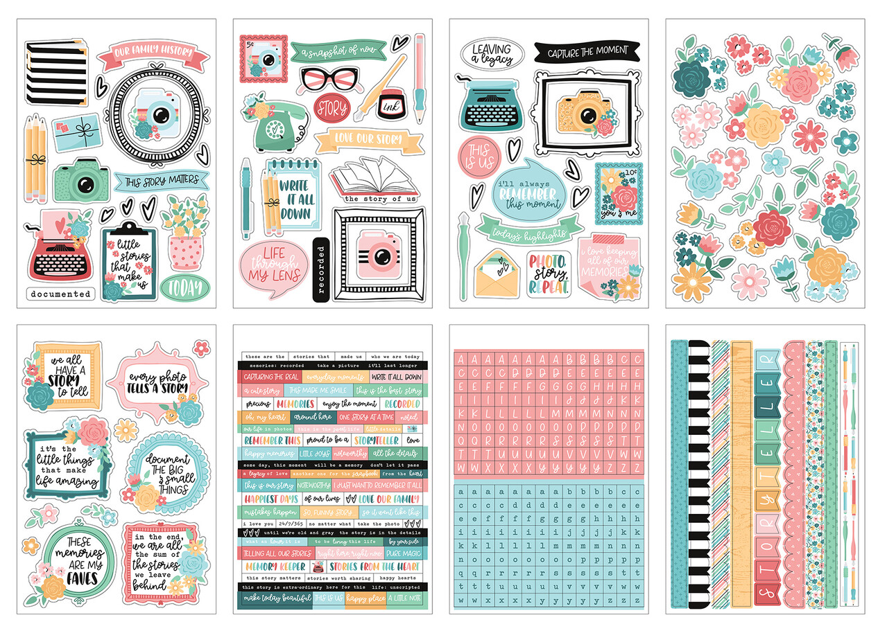 Echo Park Telling Our Story Sticker Book (TOS360029) (OUTLET)