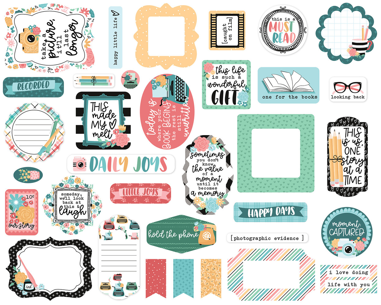 Echo Park Telling Our Story Ephemera (TOS360024) (OUTLET)