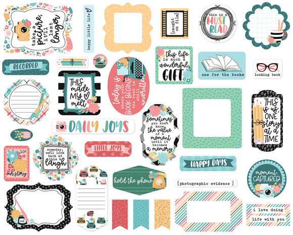 Echo Park Telling Our Story Ephemera (TOS360024) (OUTLET)