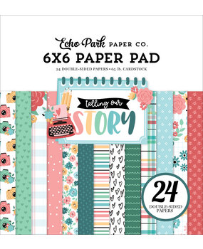 Echo Park Telling Our Story 6x6 Inch Paper Pad (TOS360023) (DISCONTINUED)