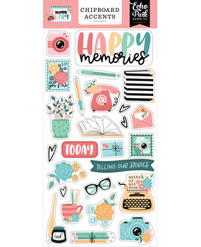 Echo Park Telling Our Story Chipboard Accents (TOS360021) (DISCONTINUED)