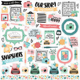 Echo Park Telling Our Story 12x12 Inch Element Sticker (TOS360014) (DISCONTINUED)